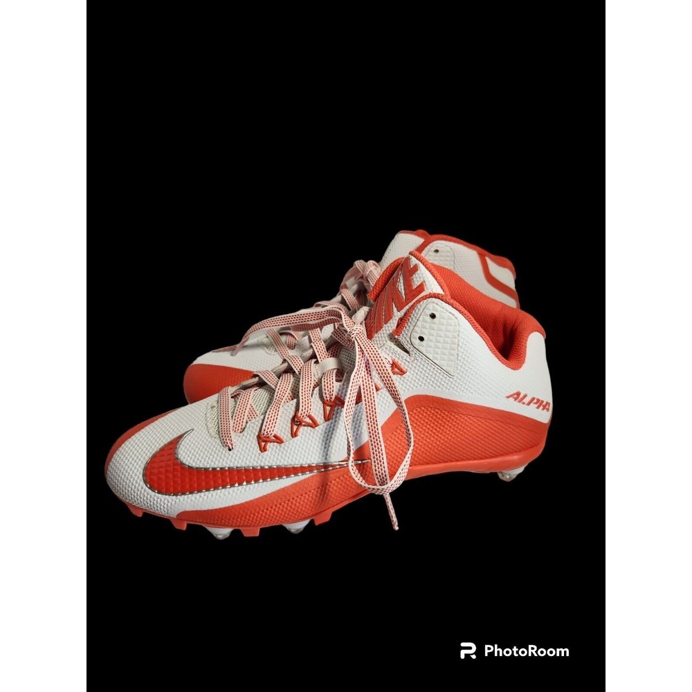 Alpha Pro 2 3/4 D Promo Orange Football Cleats Size 12 US (719935 188)